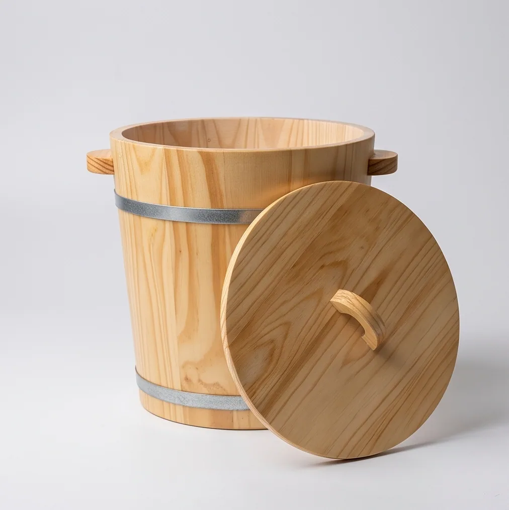 Thùng Gạo Gỗ Thông 10kg
